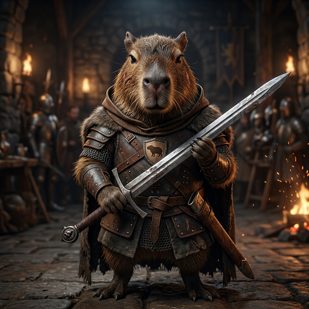 Capybara Fight